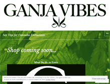 Tablet Screenshot of ganjavibes.wordpress.com