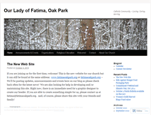 Tablet Screenshot of fatimaoakpark.wordpress.com