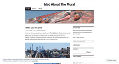 Desktop Screenshot of madaboutthemural.wordpress.com