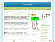 Tablet Screenshot of mataram351.wordpress.com