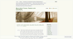Desktop Screenshot of papajoesfables.wordpress.com
