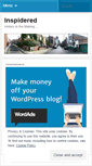 Mobile Screenshot of inspidered.wordpress.com