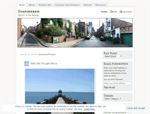 Tablet Screenshot of inspidered.wordpress.com
