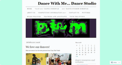 Desktop Screenshot of dancewithmedancestudio.wordpress.com