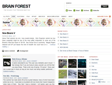 Tablet Screenshot of brainforestblog.wordpress.com