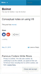 Mobile Screenshot of boinst.wordpress.com