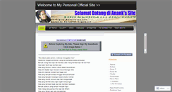 Desktop Screenshot of anank.wordpress.com