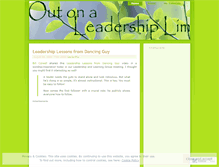 Tablet Screenshot of outonalim.wordpress.com