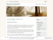Tablet Screenshot of mixednotstirred.wordpress.com