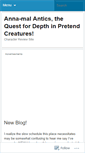 Mobile Screenshot of annamalantics.wordpress.com