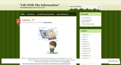 Desktop Screenshot of jojoinformation.wordpress.com
