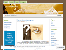 Tablet Screenshot of emagreciprasempre.wordpress.com