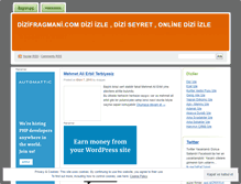 Tablet Screenshot of dizifragmani.wordpress.com