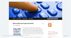 Desktop Screenshot of flextel.wordpress.com