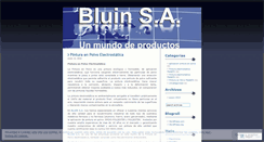 Desktop Screenshot of bluinsa.wordpress.com