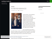 Tablet Screenshot of excellingatmediocrity.wordpress.com