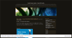 Desktop Screenshot of ineedsomewants.wordpress.com
