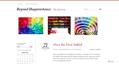 Desktop Screenshot of beyondhappenstance.wordpress.com