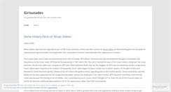 Desktop Screenshot of girisutadev.wordpress.com