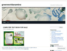 Tablet Screenshot of greenworldanambra.wordpress.com