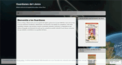 Desktop Screenshot of guardianesdelexico.wordpress.com