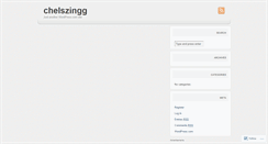 Desktop Screenshot of chelszingg.wordpress.com