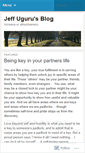 Mobile Screenshot of jeffugurudatingsecrets.wordpress.com