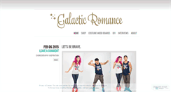 Desktop Screenshot of galacticromance.wordpress.com