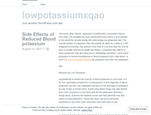 Tablet Screenshot of lowpotassiumxqao.wordpress.com