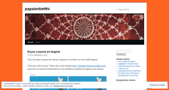 Desktop Screenshot of papaienbetthi.wordpress.com