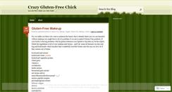 Desktop Screenshot of glutenfreeorlando.wordpress.com
