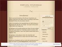 Tablet Screenshot of nupanishad.wordpress.com