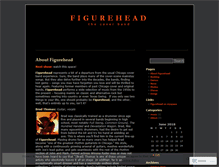 Tablet Screenshot of figureheadband.wordpress.com