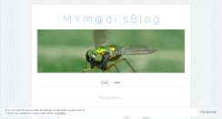 Desktop Screenshot of mymadi.wordpress.com