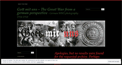 Desktop Screenshot of godwithusww1.wordpress.com