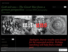 Tablet Screenshot of godwithusww1.wordpress.com