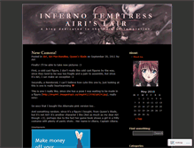 Tablet Screenshot of deathmaidairi.wordpress.com