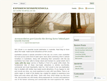 Tablet Screenshot of experienceeyrepeninsula.wordpress.com