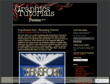Tablet Screenshot of graphictuts.wordpress.com