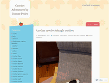 Tablet Screenshot of crochetbyjoanne.wordpress.com
