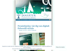 Tablet Screenshot of jansater.wordpress.com