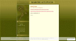 Desktop Screenshot of lemarcheauxpuces.wordpress.com