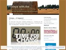 Tablet Screenshot of fridayswithfarmerswife.wordpress.com