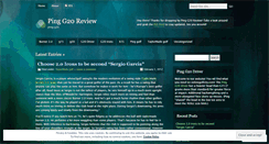 Desktop Screenshot of pingg20review.wordpress.com