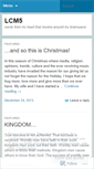Mobile Screenshot of lcm5.wordpress.com