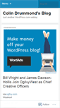 Mobile Screenshot of colindrummond.wordpress.com