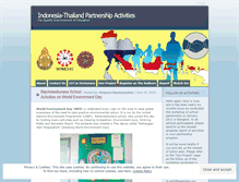 Tablet Screenshot of indothaipartnership.wordpress.com