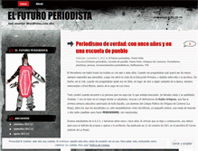 Tablet Screenshot of elfuturoperiodista.wordpress.com