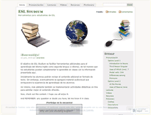Tablet Screenshot of eslstudium.wordpress.com