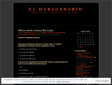 Tablet Screenshot of elharaganario.wordpress.com